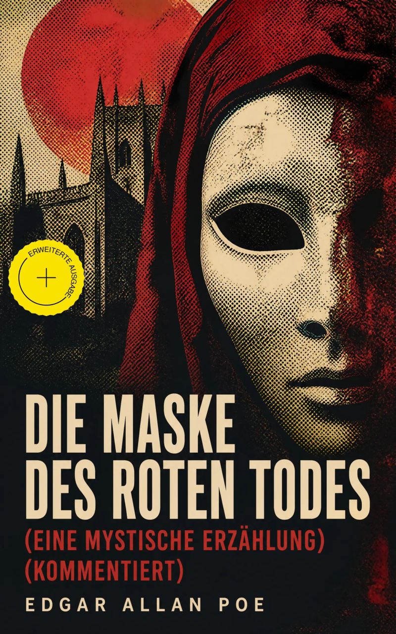 Die Maske des roten Todes (Eine mystische Erzählung) (Kommentiert)