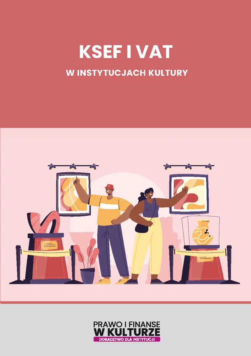 Ksef i Vat w instytucjach kultury