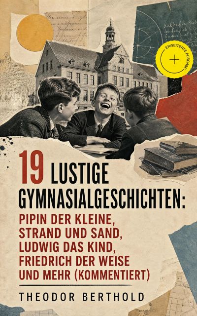 19 Lustige Gymnasialgeschichten: Pipin der Kleine, Strand und Sand, Ludwig das Kind, Friedrich der Weise und mehr (Kommentiert)