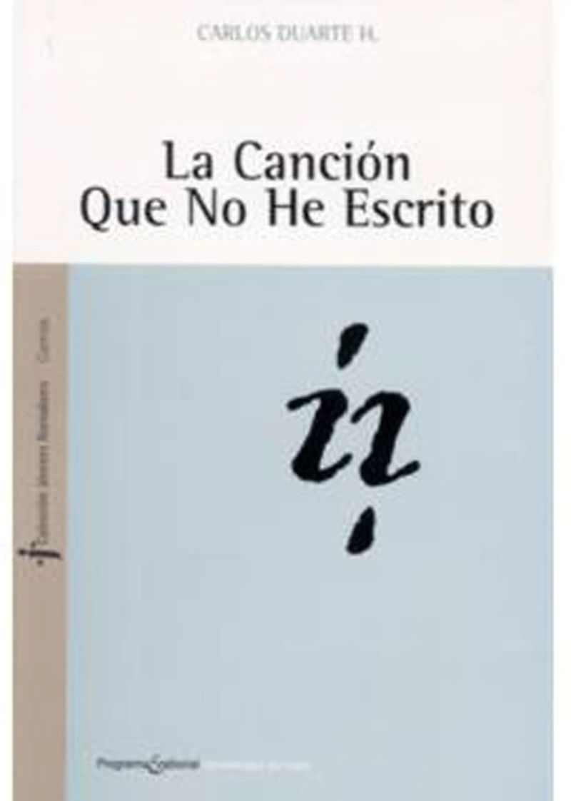 La canción que no he escrito