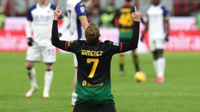 Mexico's Santi Gimenez rescues AC Milan as USMNT's Yunus Musah plays full 90 minutes, Christian Pulisic comes off bench in victory over Verona