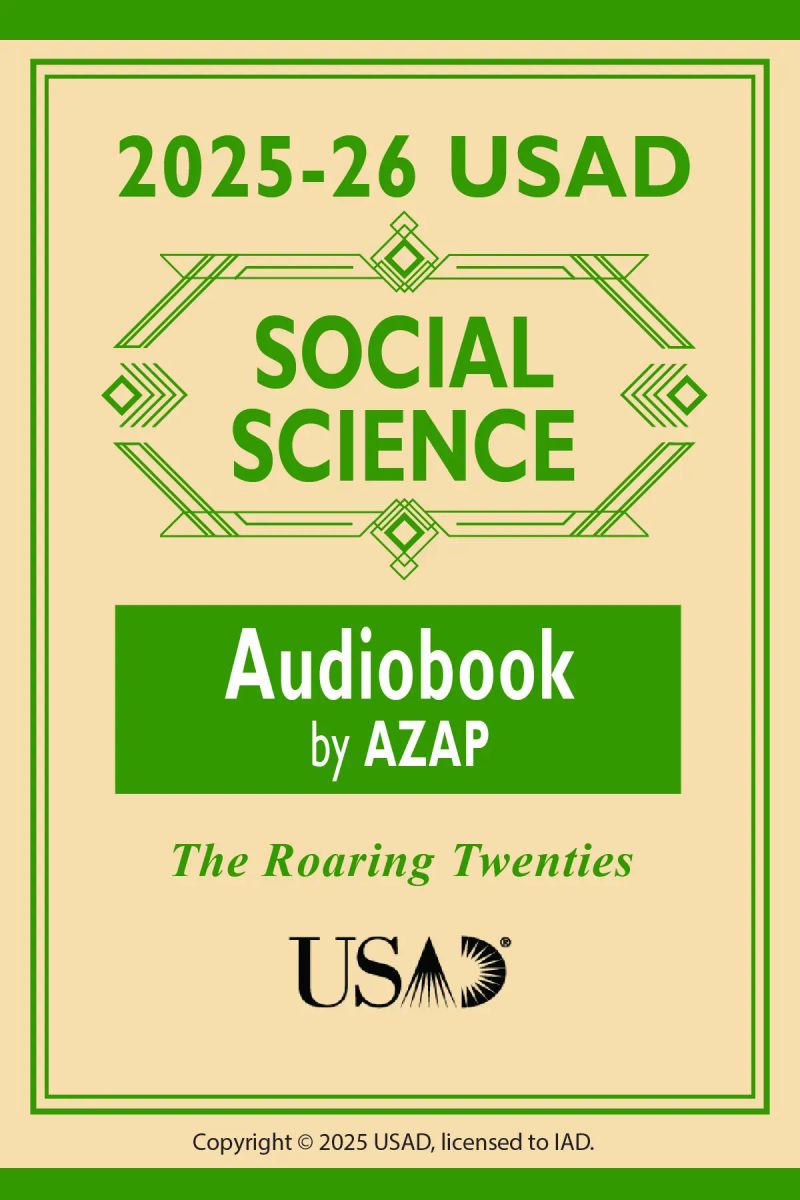 2025-26 USAD Social Science Audiobook