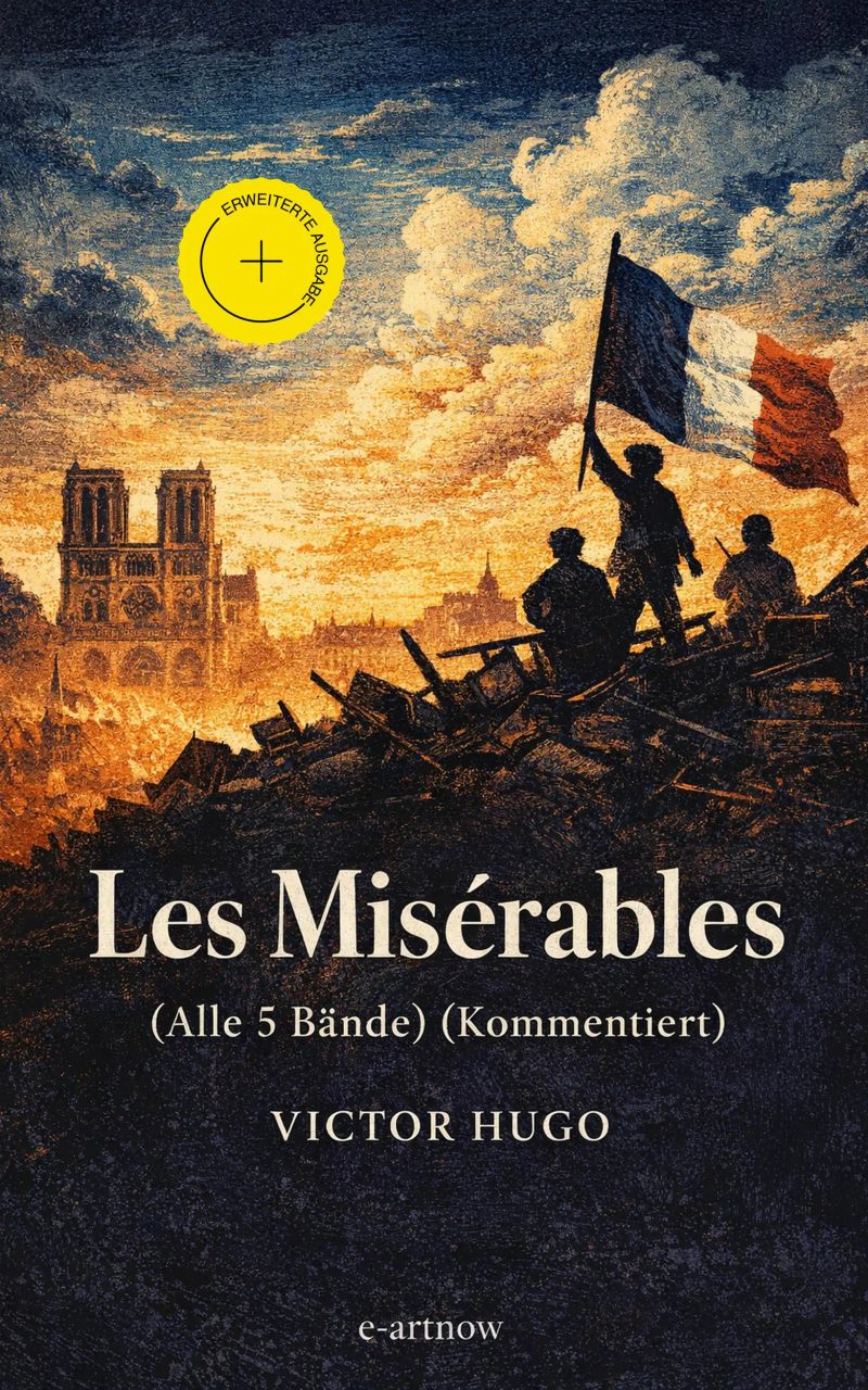 Les Misérables (Alle 5 Bände) (Kommentiert)