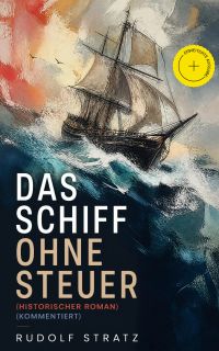 Das Schiff ohne Steuer (Historischer Roman) (Kommentiert)