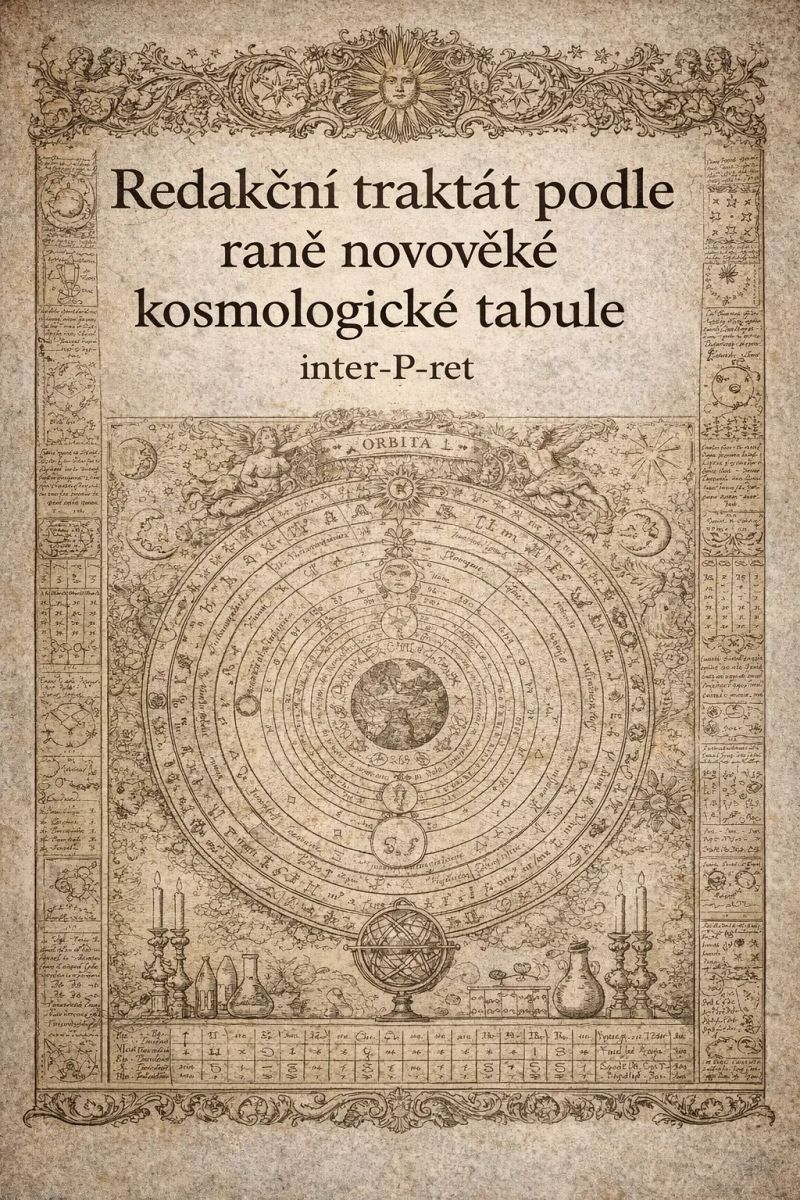 Redakční traktát podle raně novověké kosmologické tabule