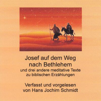 Josef auf dem Weg nach Bethlehem