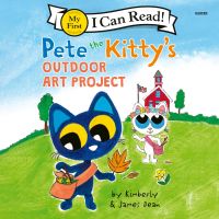 Pete the Kitty's Outdoor Art Project