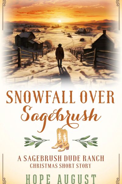 Snowfall Over Sagebrush