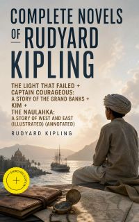 Complete Novels of Rudyard Kipling: The Light That Failed + Captain Courageous: A Story of the Grand Banks + Kim + The Naulahka: A Story of West and East (Illustrated) (Annotated)