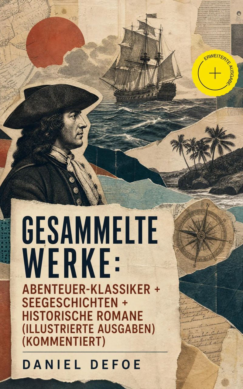 Gesammelte Werke: Abenteuer-Klassiker + Seegeschichten + Historische Romane (Illustrierte Ausgaben) (Kommentiert)