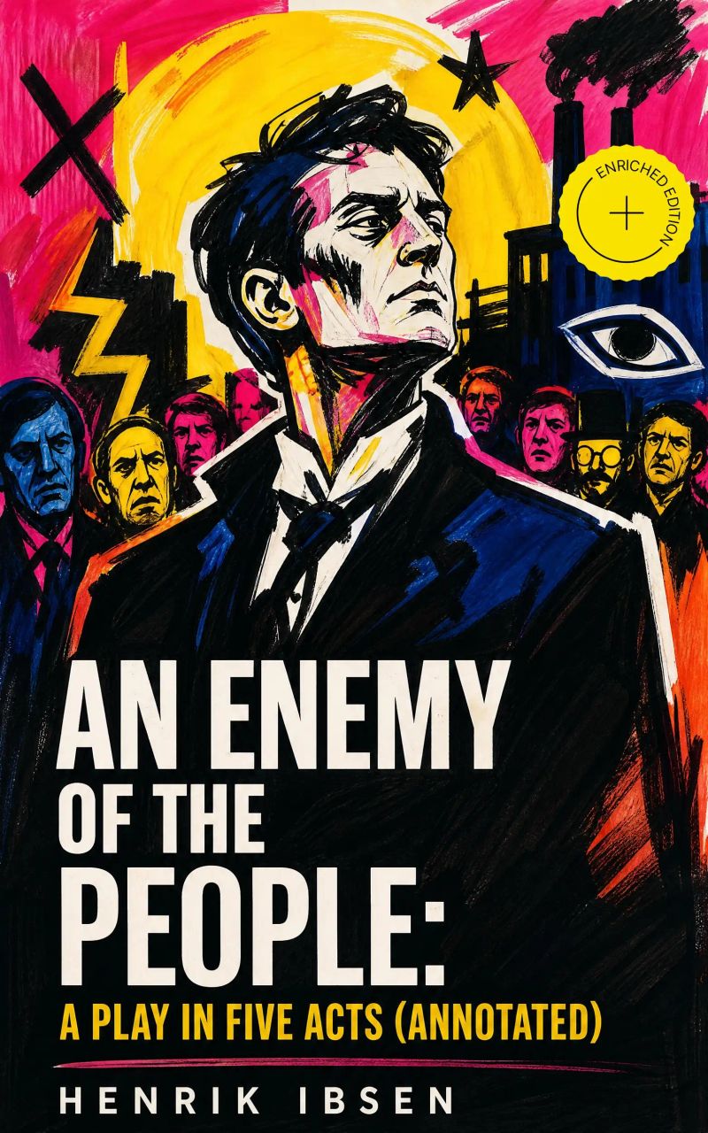 An Enemy of the People: A play in five acts (Annotated)