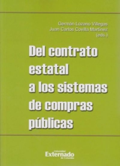 Del contrato estatal a los sistemas de compras públicas