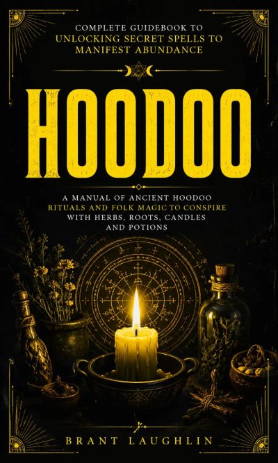 Hoodoo: Complete Guidebook to Unlocking Secret Spells to Manifest Abundance (A Manual of Ancient Hoodoo Rituals and Folk Magic to Conspire With Herbs, Roots, Candles and Potions)