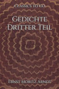 Gedichte. Dritter Teil