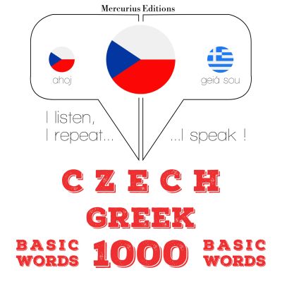 Čeština - řečtina: 1000 základních slov