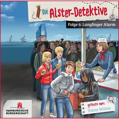 Alster-Detektive Folge 6 - Langfinger Alarm (Hörbuch ungekürzt)