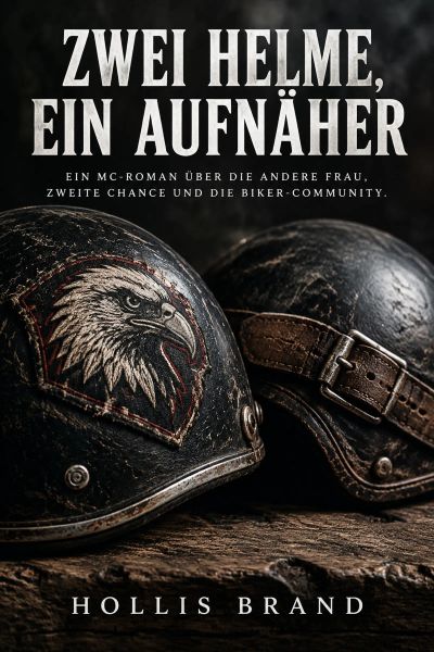 Zwei Helme, ein Aufnäher