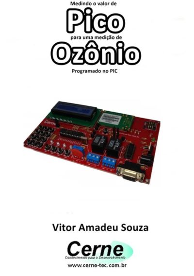 Medindo O Valor De  Pico Para Uma Medição De Ozônio Programado No Pic