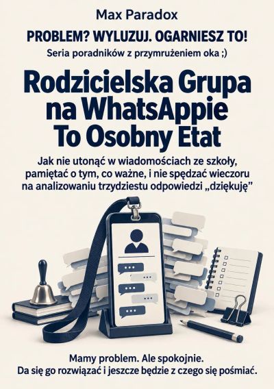 Rodzicielska Grupa na WhatsAppie To Osobny Etat - Jak nie utonąć w wiadomościach ze szkoły, pamiętać o tym, co ważne, i nie spędzać wieczoru na analizowaniu trzydziestu odpowiedzi „dziękuję”