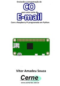 Enviando A Concentração De Co Para Uma Conta De E-mail  Com A Raspberry Pi Programada Em Python