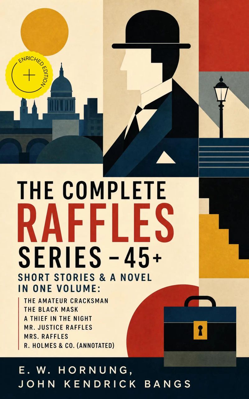 THE COMPLETE RAFFLES SERIES – 45+ Short Stories & A Novel in One Volume: The Amateur Cracksman, The Black Mask, A Thief in the Night, Mr. Justice Raffles, Mrs. Raffles, R. Holmes & Co. (Annotated)