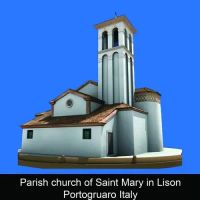 Parish church of Saint Mary in Lison Portogruaro Italy