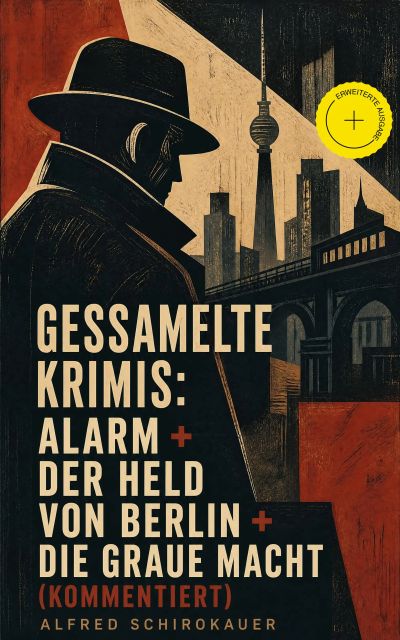 Gessamelte Krimis: Alarm + Der Held von Berlin + Die graue Macht (Kommentiert)