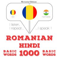 Hindi - Romania: 1000 de cuvinte de bază