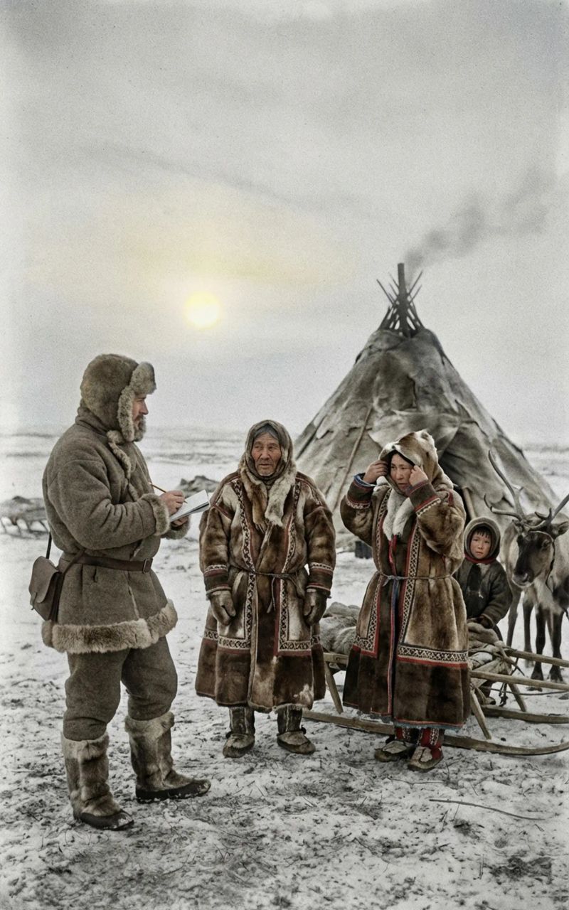 Siperian samojedien keskuudessa vuosina 1911-1914