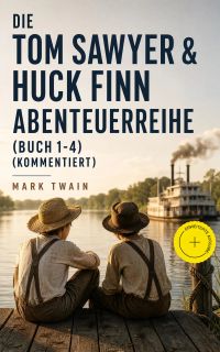 Die Tom Sawyer & Huck Finn Abenteuerreihe (Buch 1-4) (Kommentiert)