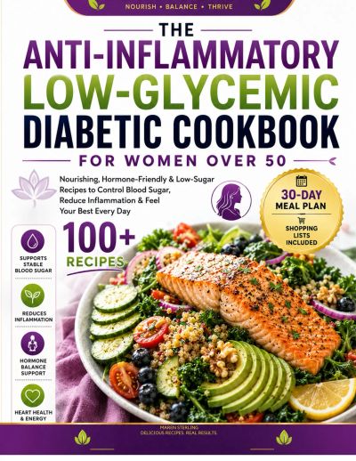 The Anti-Inflammatory Low-Glycemic Diabetic Cookbook for Women Over 50