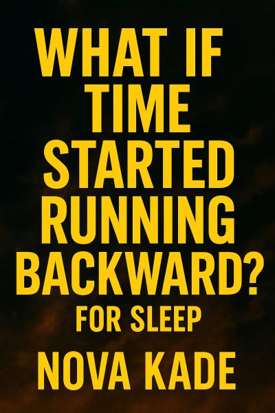 What If Time Started Running Backward? - For Sleep