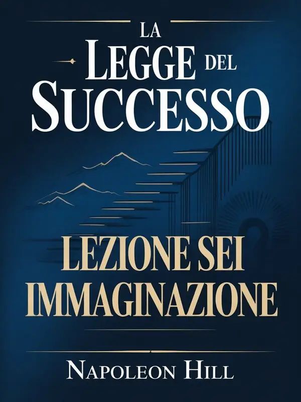 La legge del successo - Lezione sei IMMAGINAZIONE (tradotto)