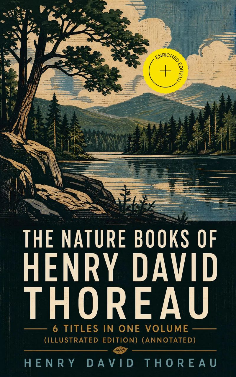The Nature Books of Henry David Thoreau – 6 Titles in One Volume (Illustrated Edition) (Annotated)