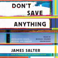 Don’t Save Anything