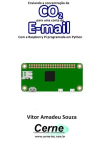 Enviando A Concentração De Co2 Para Uma Conta De E-mail  Com A Raspberry Pi Programada Em Python