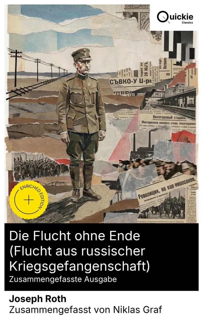 Die Flucht ohne Ende (Flucht aus russischer Kriegsgefangenschaft) (Zusammengefasste Ausgabe)