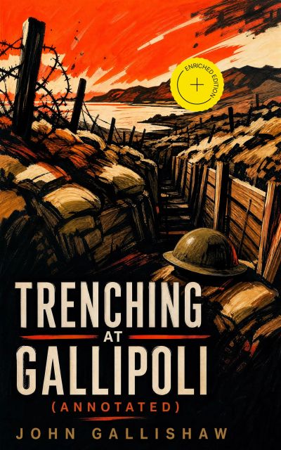 Trenching at Gallipoli (Annotated)