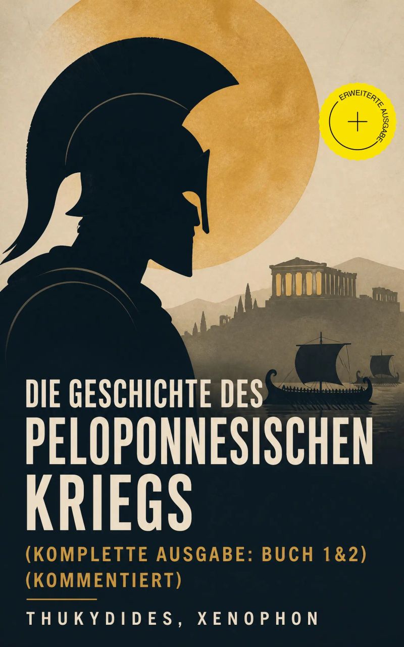 Die Geschichte des Peloponnesischen Kriegs (Komplette Ausgabe: Buch 1&2) (Kommentiert)