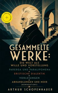 Gesammelte Werke: Die Welt als Wille und Vorstellung + Parerga und Paralipomena + Eristische Dialektik + Vorlesungen + Abhandlungen und mehr (Kommentiert)