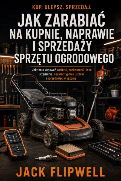 Jak zarabiać na kupnie, naprawie i sprzedaży sprzętu ogrodowego - Jak tanio kupować kosiarki, podkaszarki i inne urządzenia, usuwać typowe usterki i sprzedawać w sezonie