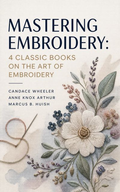 Mastering Embroidery: 4 Classic Books on the Art of Embroidery