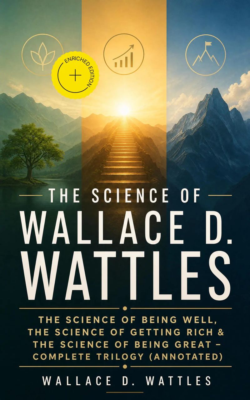 The Science of Wallace D. Wattles: The Science of Being Well, The Science of Getting Rich & The Science of Being Great - Complete Trilogy (Annotated)