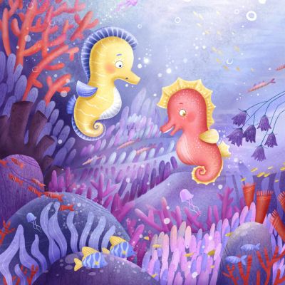 Sandy Seahorse learns to not say "no" all the time