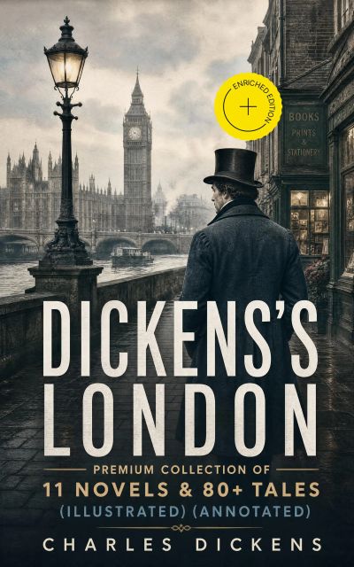 DICKENS'S LONDON - Premium Collection of 11 Novels & 80+ Tales (Illustrated) (Annotated)
