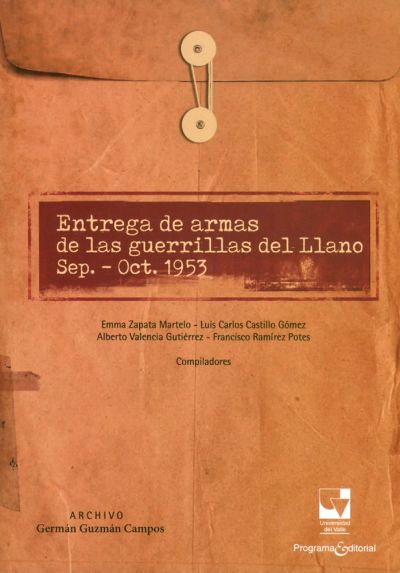 Entrega de armas de las guerrillas del Llano sep.-Oct.1953