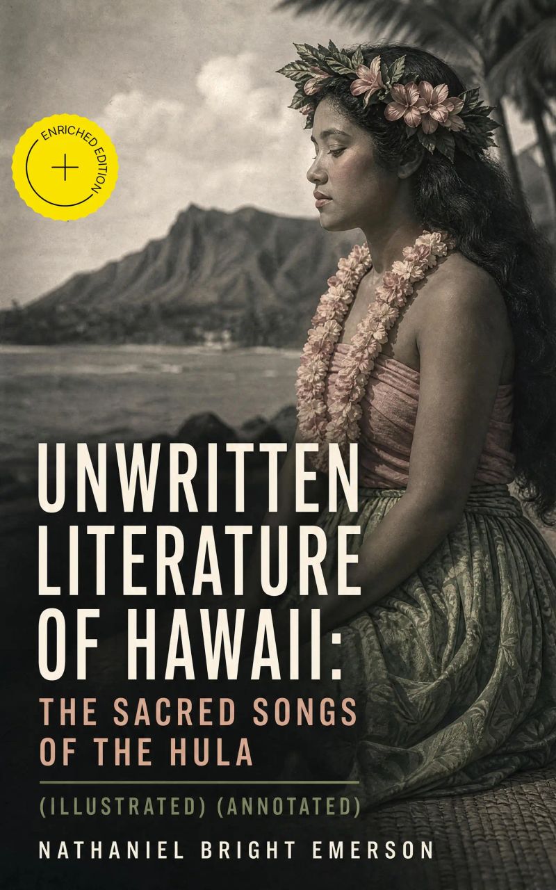 Unwritten Literature of Hawaii: The Sacred Songs of the Hula (Illustrated) (Annotated)