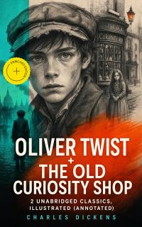 Oliver Twist + The Old Curiosity Shop: 2 Unabridged Classics, Illustrated (Annotated)