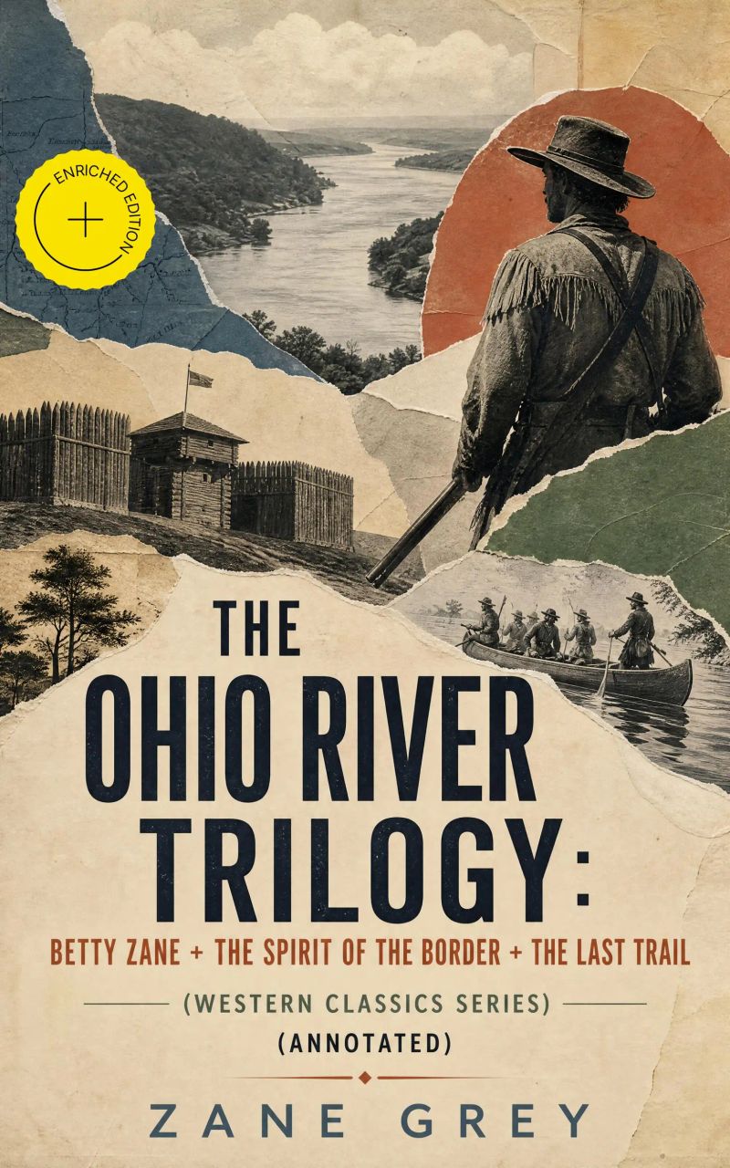 THE OHIO RIVER TRILOGY: Betty Zane + The Spirit of the Border + The Last Trail (Western Classics Series) (Annotated)
