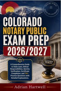 COLORADO NOTARY PUBLIC  EXAM PREP 2026/2027
